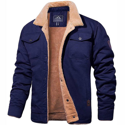 Stylische Herren Bomberjacke Retro Look