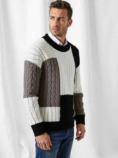 Herren Pullover Retro Style - IdealeKleiden