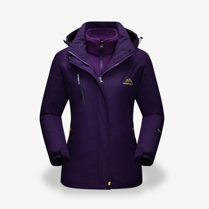 Wasserdichte Damen Skijacke 3-in-1 Funktion