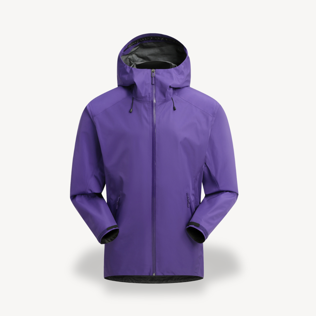 Wasserdichte Unisex-Regenjacke Mit Kapuze