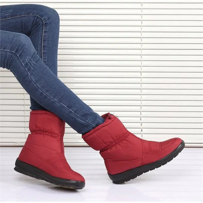 Damen Winterstiefel Wasserdicht - IdealeKleiden