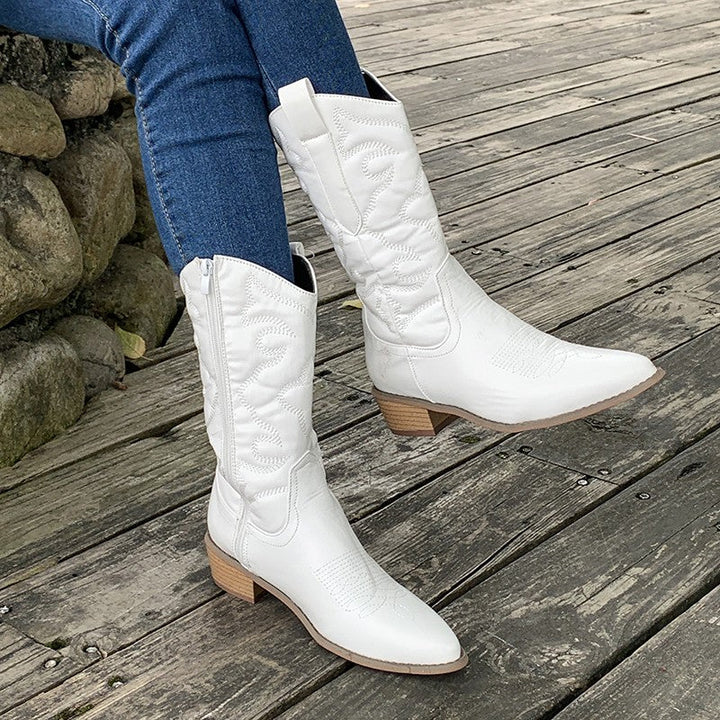 Western Stiefel Klassisch Ledern