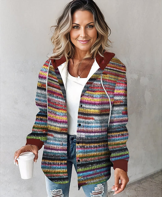 Damenschal Kopfhörer Strickjacke Kapuze Damen - IdealeKleiden