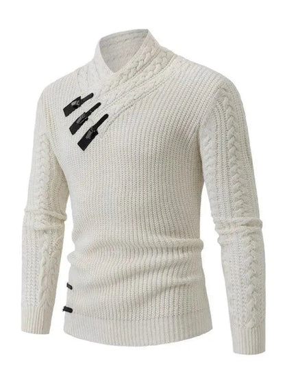 Stilvolle Männer Rollkragen Sweater