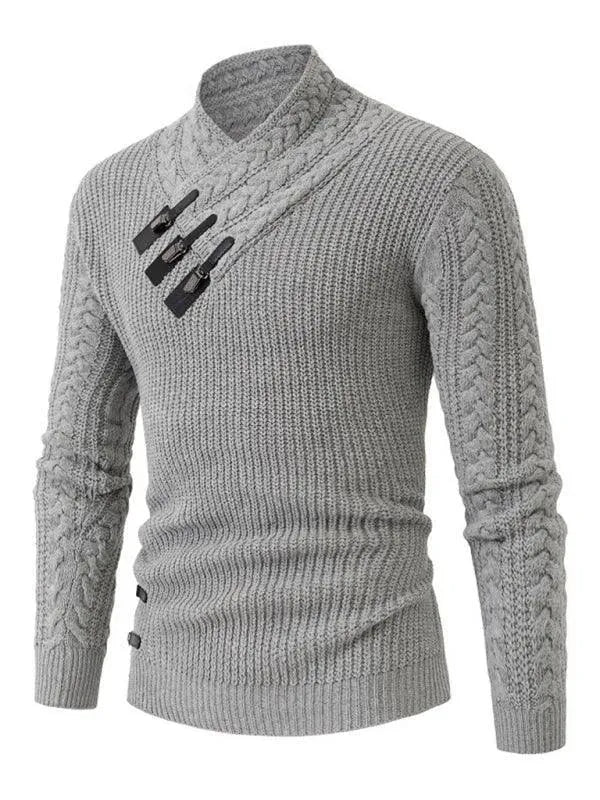 Stilvolle Männer Rollkragen Sweater