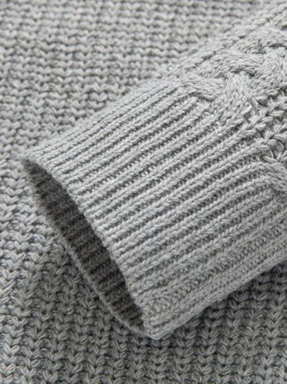 Stilvolle Männer Rollkragen Sweater - IdealeKleiden