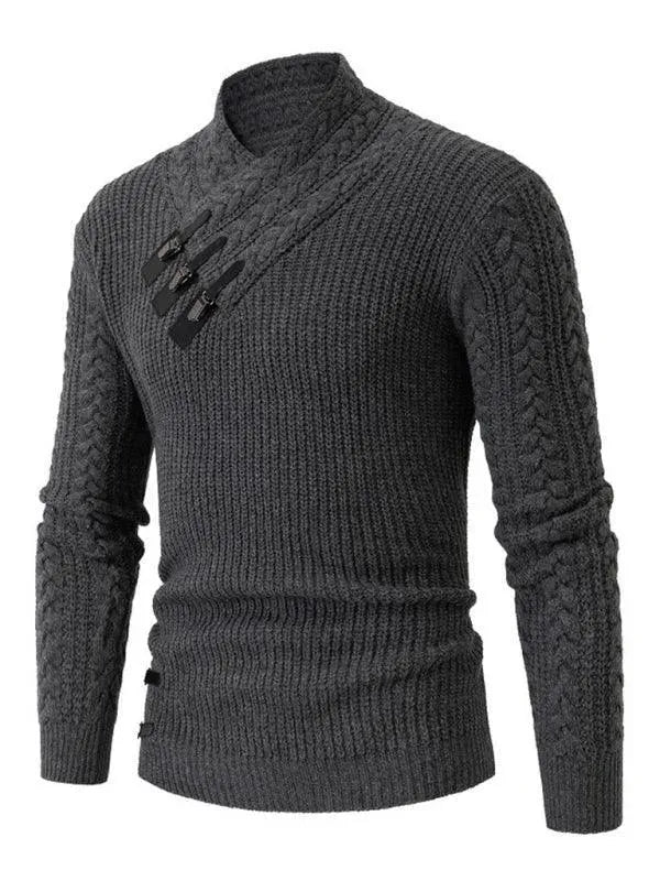 Stilvolle Männer Rollkragen Sweater