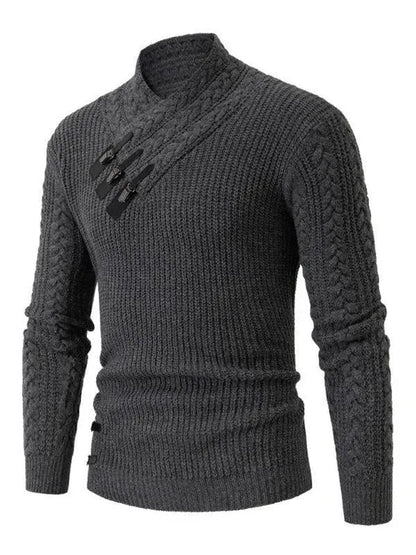 Stilvolle Männer Rollkragen Sweater