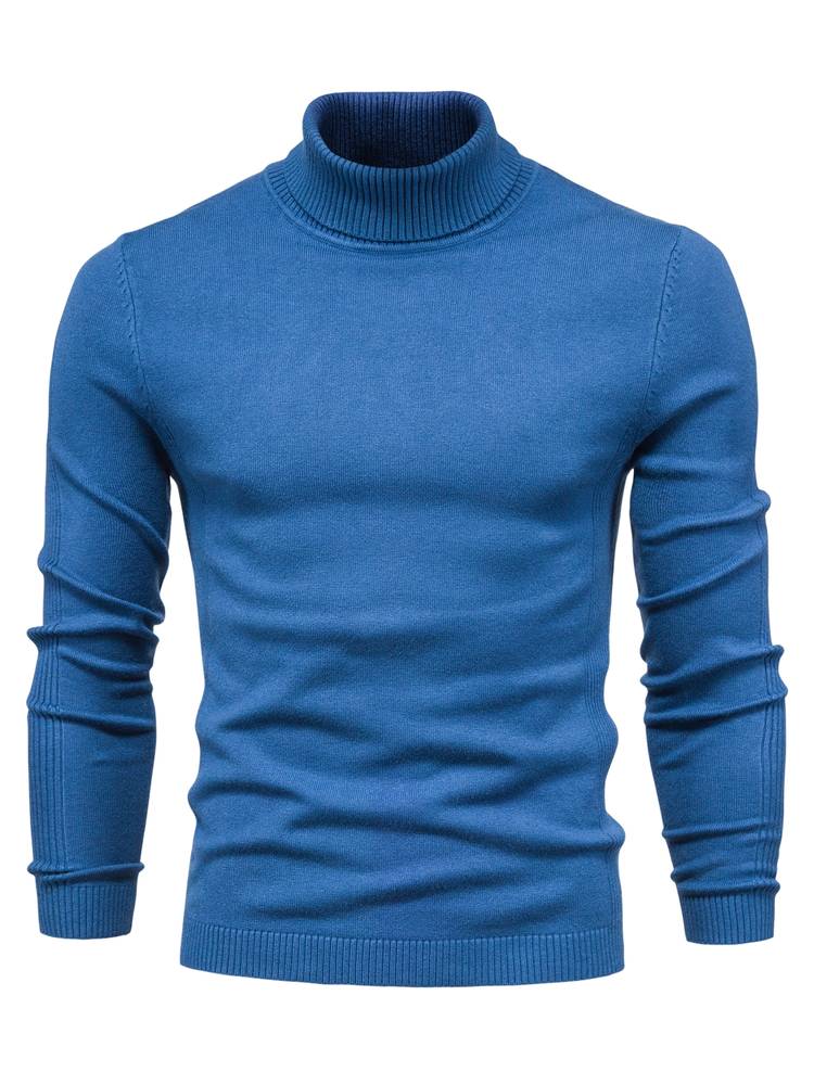 Herren Rollkragenpullover Warm & Bequem