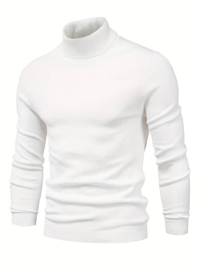 Herren Rollkragenpullover Warm & Bequem