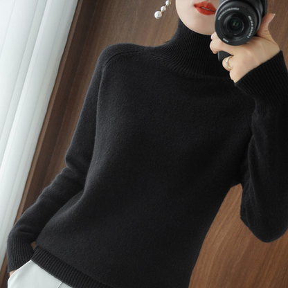 Damen Rollkragenpullover Warm & Bequem