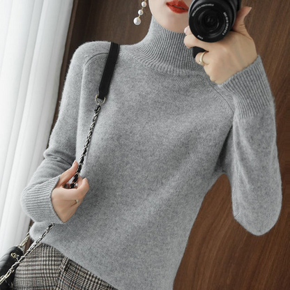 Damen Rollkragenpullover Warm & Bequem