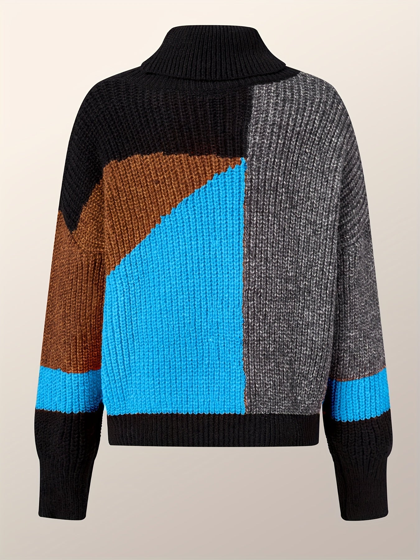 Kuschelige Frauenpullover Warm Rollkragen