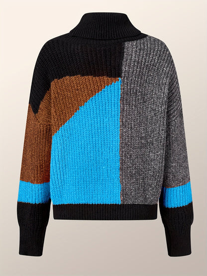 Kuschelige Frauenpullover Warm Rollkragen