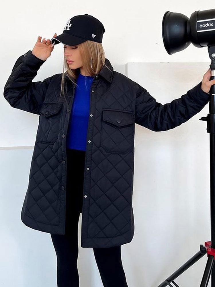 Modischer Wintermantel Damen
