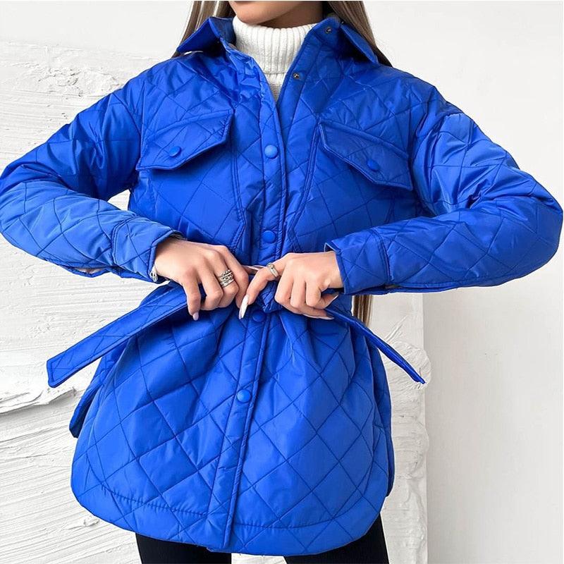 Modischer Wintermantel Damen