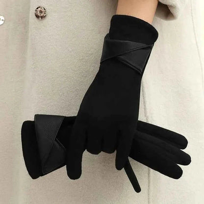 Damen Handschuhe Weich Fleece