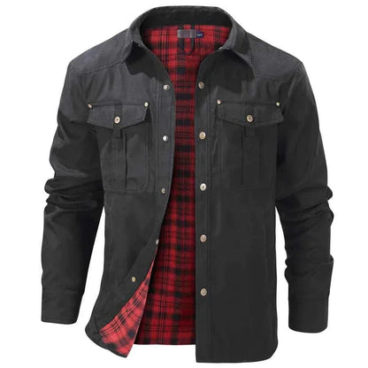 Wasserdichte Herrenjacke Outdoor Funktionell - IdealeKleiden