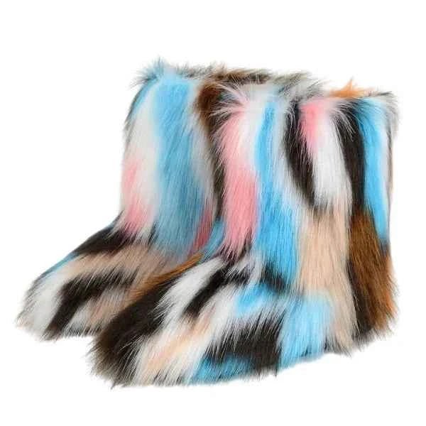 Winterschuhe Damen Warm Isoliert