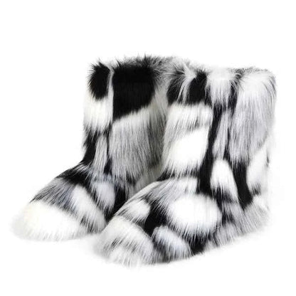 Winterschuhe Damen Warm Isoliert