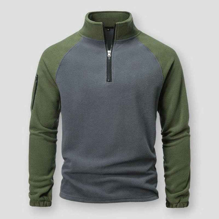 Herren Pullover Warm Fleece