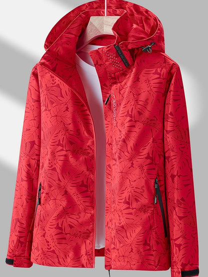 Wasserabweisende Damenjacke Winddicht und Warm