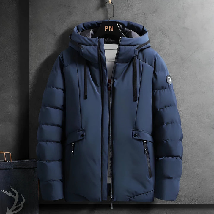 Wasserdichte Herren Winterjacke Bequem Isoliert - IdealeKleiden