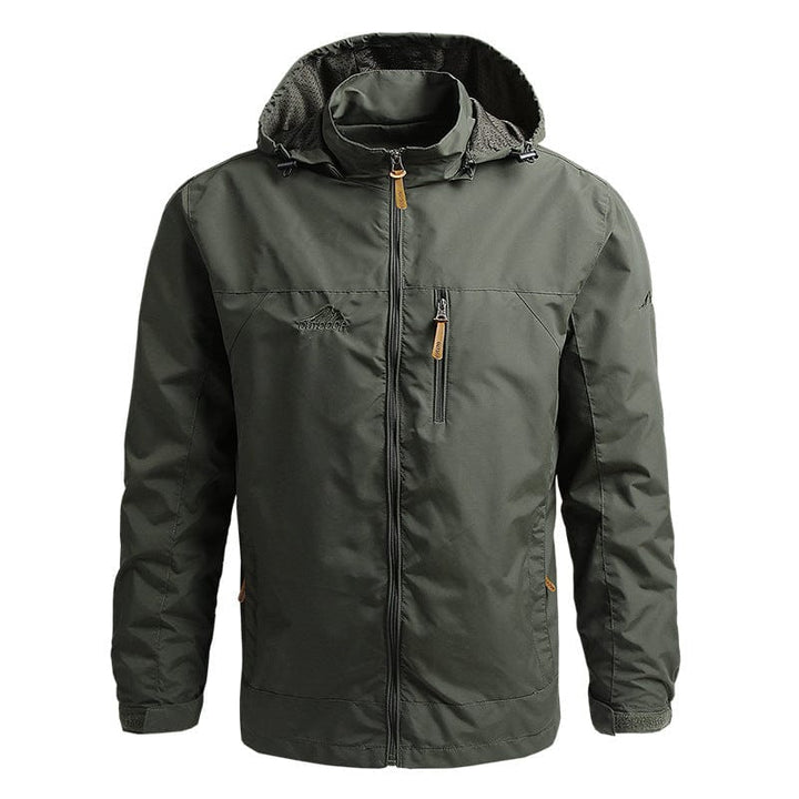Wasserdichte Herren Outdoorjacke mit Kapuze