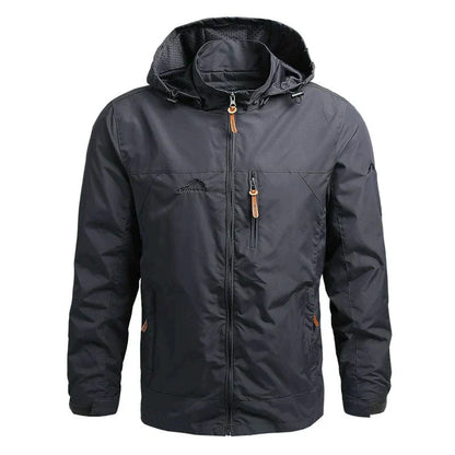 Wasserdichte Herren Outdoorjacke mit Kapuze
