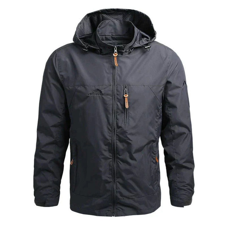 Wasserdichte Herren Outdoorjacke mit Kapuze
