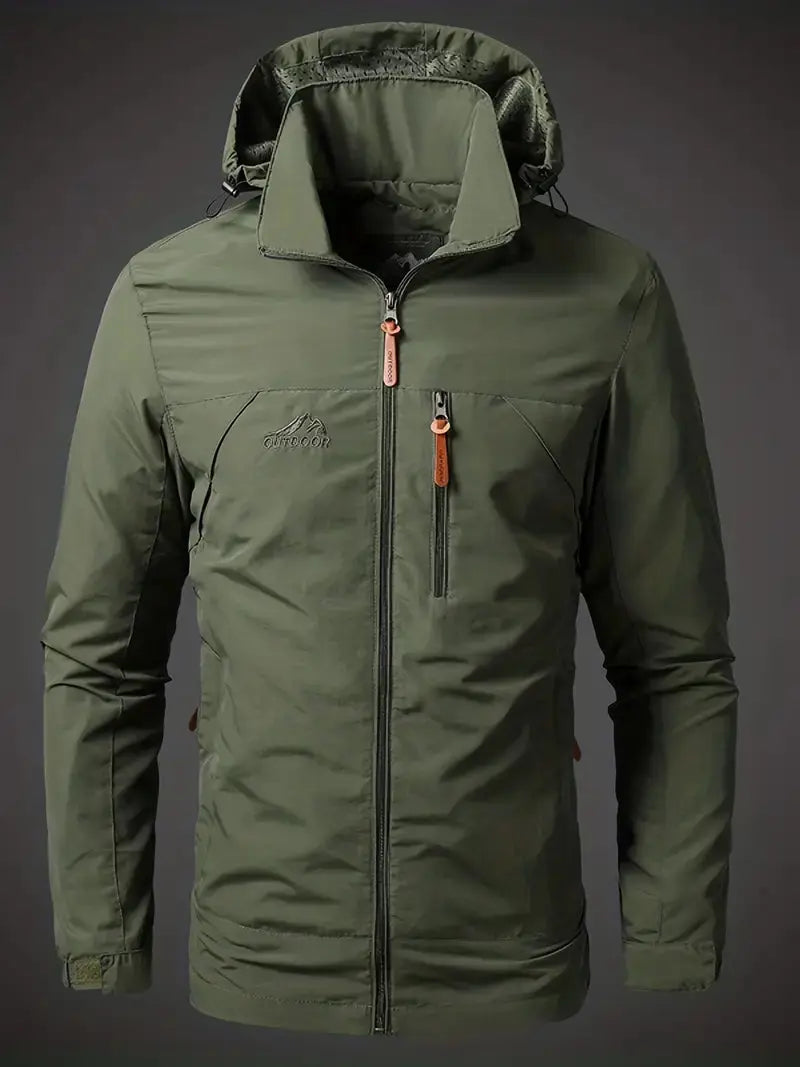Wasserfeste Herren-Jacke Sportlich - IdealeKleiden