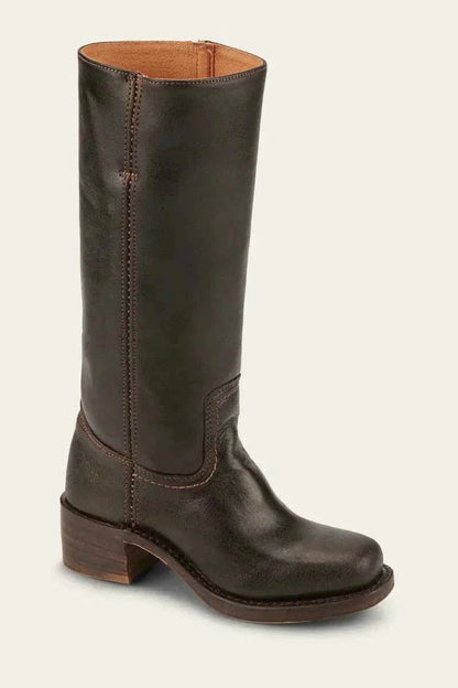 Damen Westernstiefel Höherer Absatz