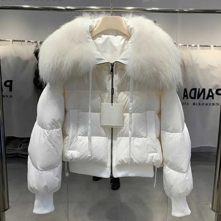 Warme Pufferjacke Damen Stilvoll