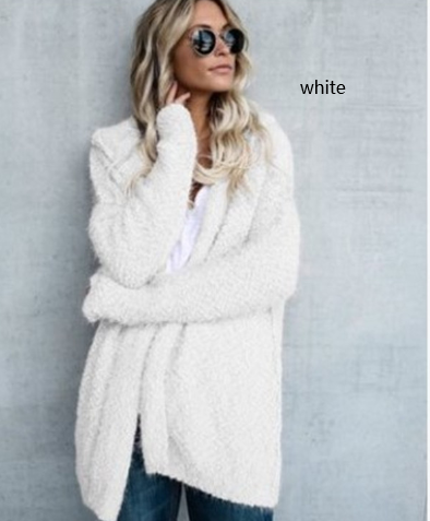 Kapuzenjacke Damen Modern Strick