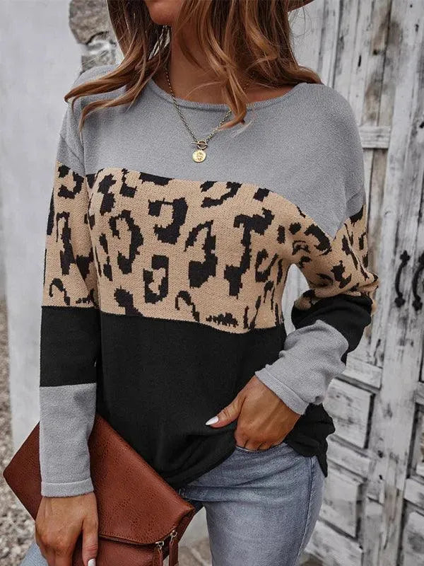 Modisches Damen Sweatshirt Oberteil - IdealeKleiden