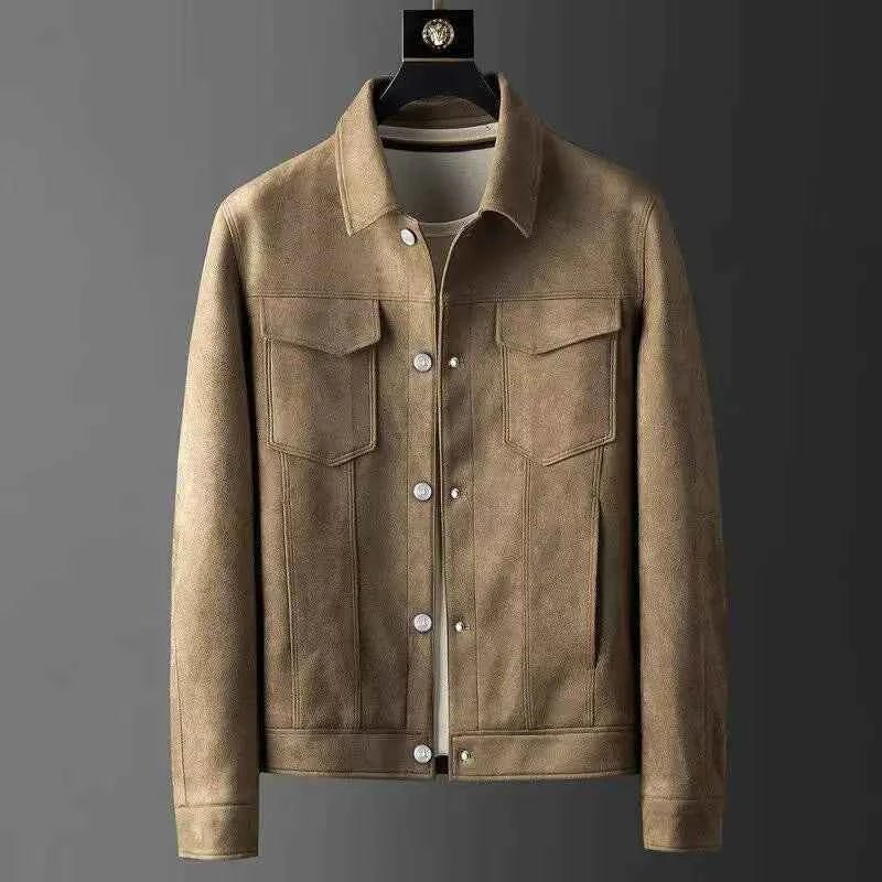 Lederjacke Herren Modern Suededesign