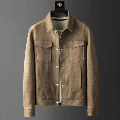 Lederjacke Herren Modern Suededesign