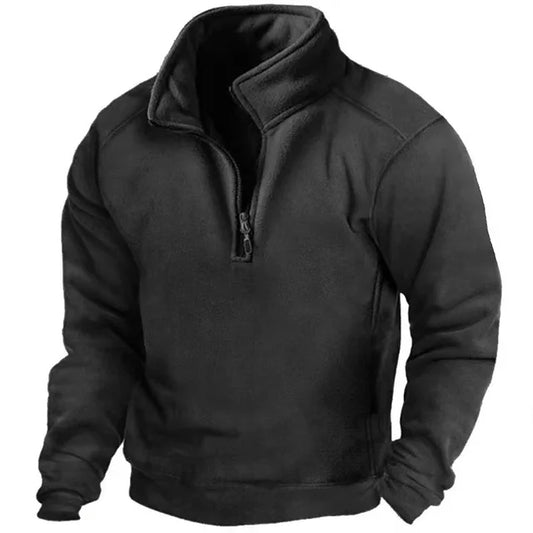 Herren Pullover Winddicht Warm - IdealeKleiden