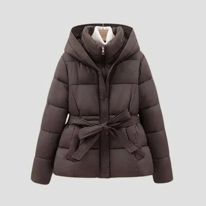 Winterjacke Mit Gürtel Modern Damenschneidung