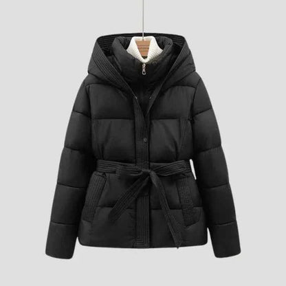 Winterjacke Mit Gürtel Modern Damenschneidung