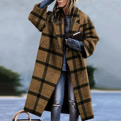 Elegante Winterjacke Lang & Damenstil