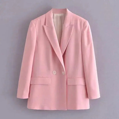 Rosa Blazer Damen Elegant Geschäftlich