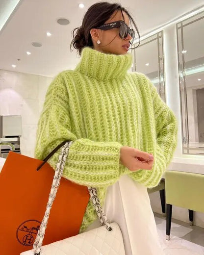 Weicher Schnee-Pullover Winterlich Warm