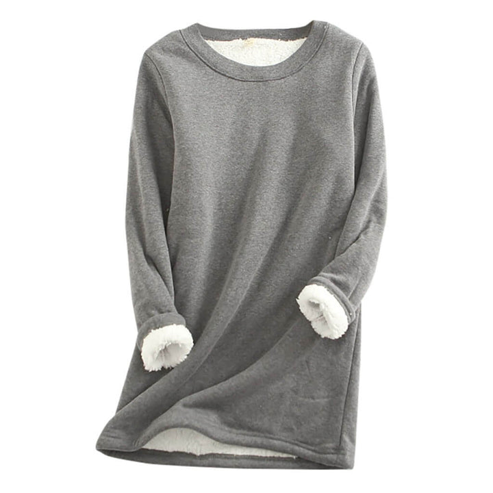 Damen Fleecepullover Weich und Warm
