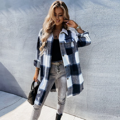 Stylische Damenjacke Bequem Freizeit