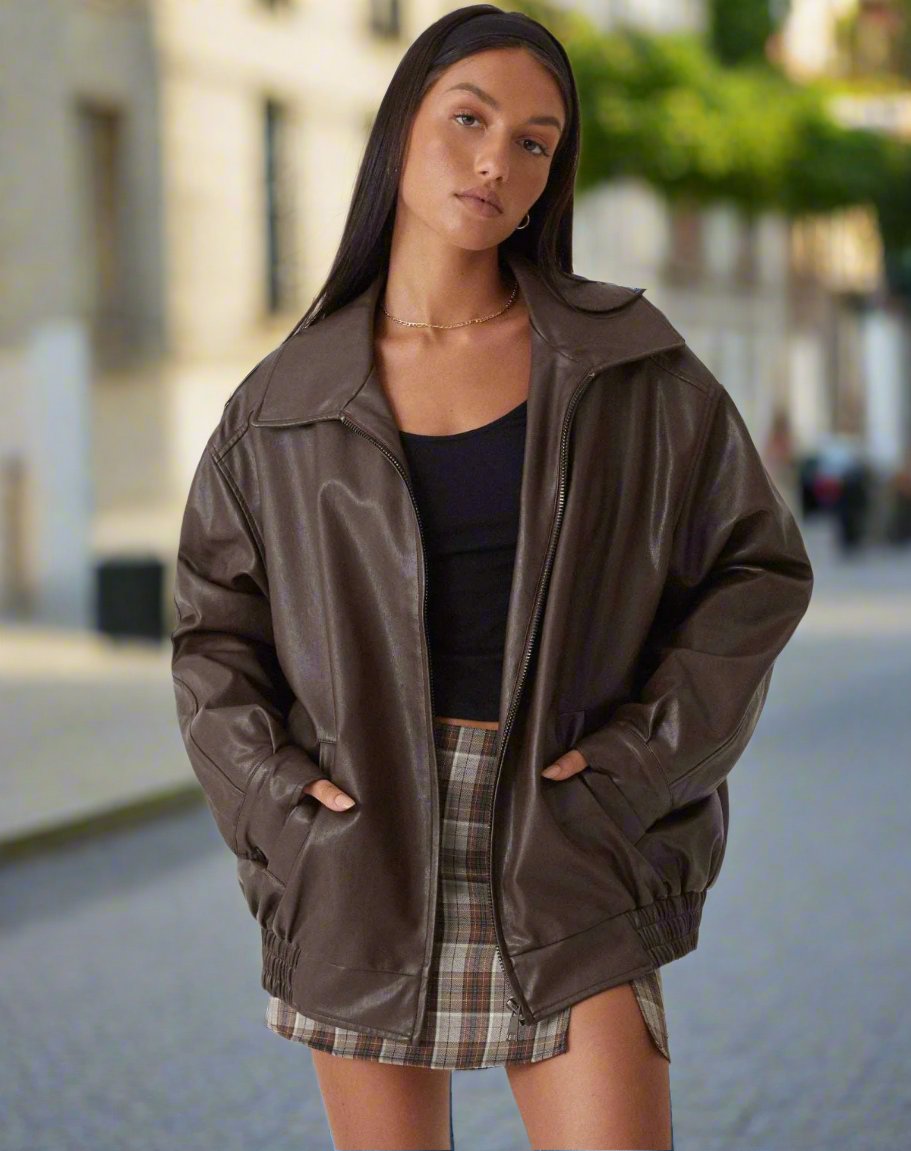 Kleid Minirock Karo Muster Figurformend