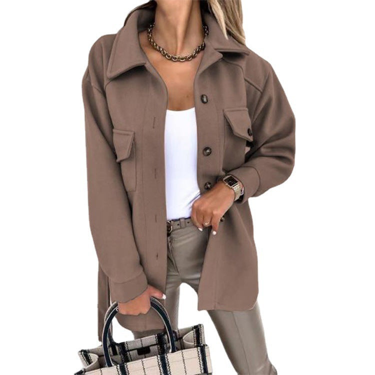 Damen Freizeitjacke Modern Baumwolle