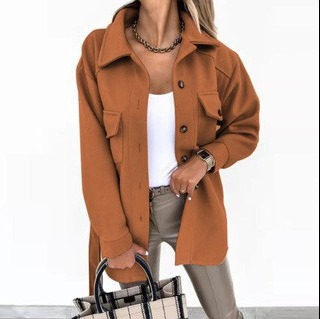 Damen Freizeitjacke Modern Baumwolle