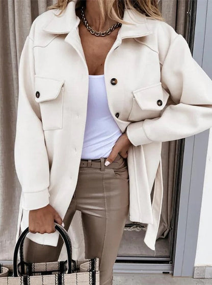 Damen Freizeitjacke Modern Baumwolle