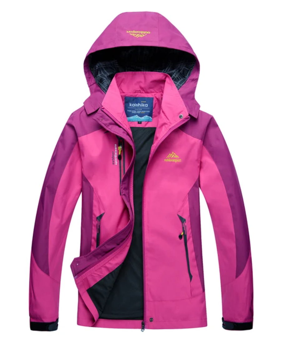 Wanderruckjacke Damen Outdoor Funcional
